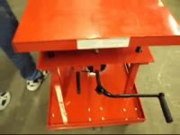 MECHANICAL LIFT TABLE CHARLES 020711