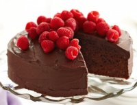 طرز تهیه کیک شکلاتی تمشک