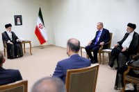 دیدار رئیس جمهور ترکیه با رهبر انقلاب