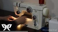 آموزش کار با چرخ خیاطی (4) | آموزش زدن جادکمه چرخ خیاطی ژانومه 802