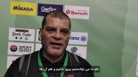 احمد محمد حسن سرمربی تیم ملی والیبال زیر 17 سال پسر مصر پس از این دیدار مقابل ایران