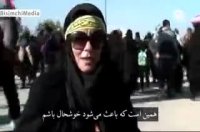 گفت و گو با یک خانم مسیحی در پیاده روی اربعین