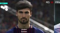 FIFA 18 Vs PES 18: Barcelona Faces Comparison