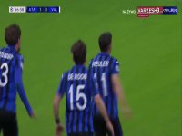 گل سوم آتالانتا به والنسیا روی شوت فنی فرئولر