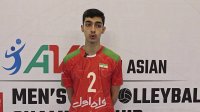 پرهام فدایی قطر پاسور تیم ملی والیبال نوجوانان ایران