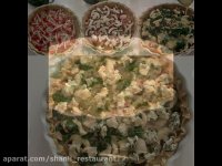 طرز تهیه  تارت سوسیس و سبزیجات