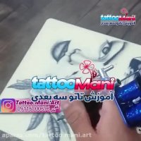 آموزش تتو گل سرخ