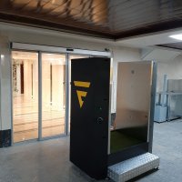 نصب دستگاه ضد عفونی کننده انسانی در فولاد مبارکه اصفهان