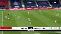 فوتبال آرسنال 2-0 منچسترسیتی (گزارش انگلیسی)