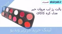 خرید پالت رژ لب-7 نمونه محبوب