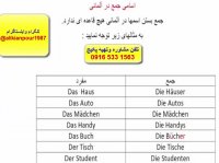 آموزش مکالمه زبان آلمانیلغات وگرامر زبان آلمانی