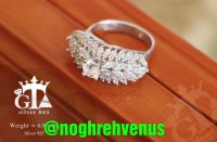 طرح های انگشتر نقره طرح جواهر