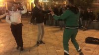 رقص ایرانی ها در تفلیس