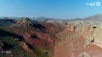 تصویر هوایی ، یکی از خاص ترین دره های دنیا ، در ایران - دره تنگ
