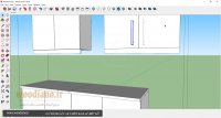 آموزش طراحی کابینت آشپزخانه با اسکچاپ 2018- قسمت 9