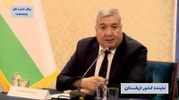 سخنرانی نماینده ازبکستان در اجلاس وزاری حمل و  نقل