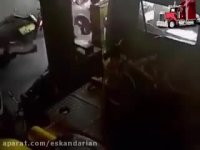 حوادث تركیدن تایر خودرو