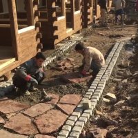 رویش نصب سنگ مالون سنگ لاشه بااستادکاران ماهر 09124026545