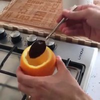 ترفند جالب قهوه با طعم پرتقال!