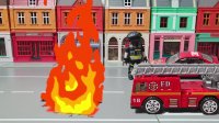 ماشین بازی کودکانه جدید : آتش در خیابان و اعزام ماشین آتش نشانی