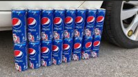 تفریح و سرگرمی : له کردن وسایل با ماشین : نوشابه پپسی