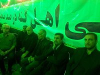 دکتر احمدی نژاد در مراسم عزاداری هیات دارالشفاء