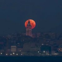 ویدیویی جالب از ماه قرمز رنگ