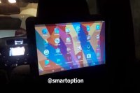 مانیتور پشت سری هوندا CRV - اسمارت آپشن