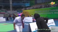 صعود کیمیا علیزاده به فینال تکواندو قهرمانی جهان