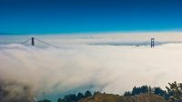 Fog at Golden Gate Bridge Time Lapse