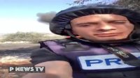 نجات خبرنگار فلسطینی از تیراندازی نظامیان صهیونیست