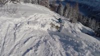 Skiing Jerry with double eject to penguin
