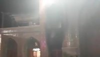 آتش سوزی در حرم حضرت معصومه