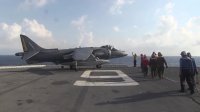 AV-8B Harrier Operations Aboard USS Bonhomme Richard