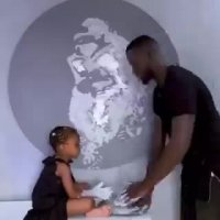 هنر نمایی پدر و دختر