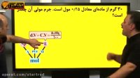 تکنیکی بی نظیر برای تبدیل واحد در یک ماده|شیمی حرف آخر_حل تست_قسمت سوم