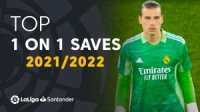 برترین مهارهای تک به تک دروازه بان ها در لالیگا