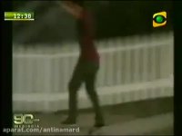 حادثه مرگبار تصادف وحشتناک عابر پیاده با ماشین!