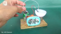 Power electric through water with light bulb - New project DIY at school easy