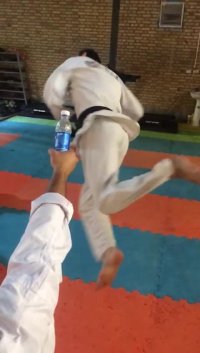 چالش درب بطری  ضربه540درجه توسط استاد حامد بهرامی نیا