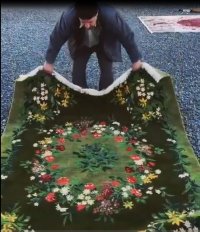 سرویس نهایی فرش بهشت در شرکت فرش فراهان