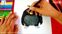 آموزش نقاشی بمب از انگری بردز - آموزش نقاشی برای کودکان - نقاشی کودکان - کودکانه