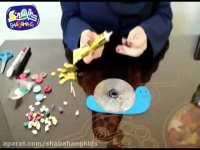 آموزش ساخت کاردستی حلزون با CD