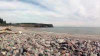 Timelapse at Mac's Beach April 26, 2013 St. Martins, NB Canada