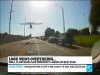 فرود اضطراری هواپیما در لس آنجلس