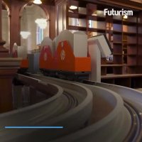 استفاده از ربات ها برای تحویل کتاب در کتابخانه نیویورک