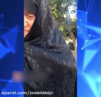 درگیری شدید یک خانم محجبه با یک دختر بد حجاب