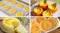 جالب آشپزی  انواع غذا و شیرینی پرتقالی