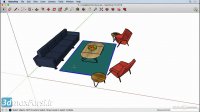 فیلم آموزش نرم افزار اسکچاپ SketchUp Select tool