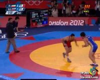 پیروزی شیرین رضا یزدانی در مبارزه اول